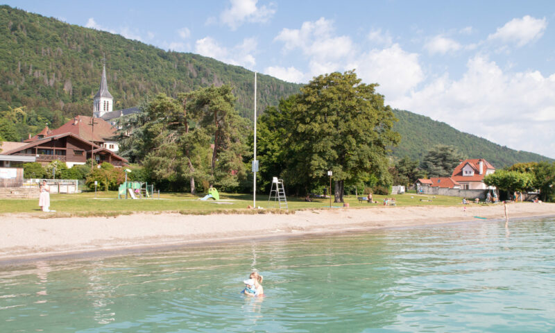 Plage de Sévrier © Aurélien Antoine