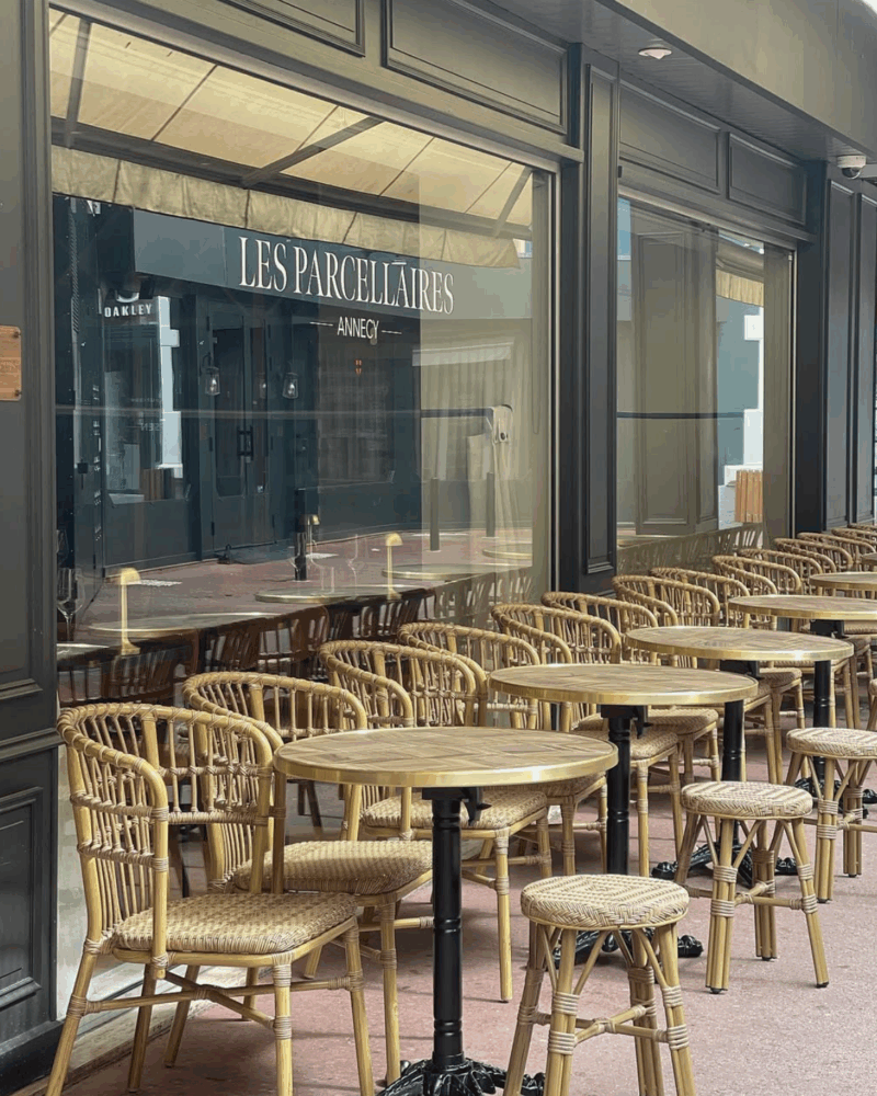 bar restaurant les parcellaires à Annecy