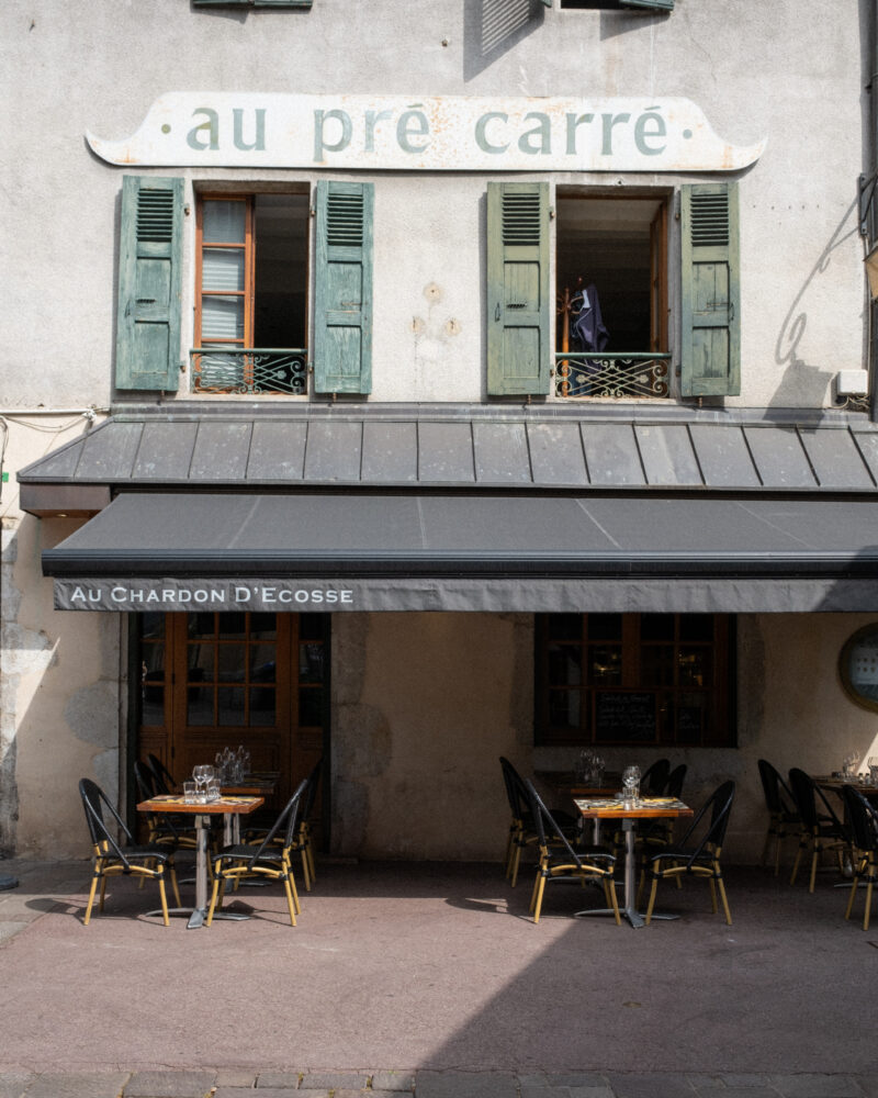 La terrasse du Chardon d'Ecosse