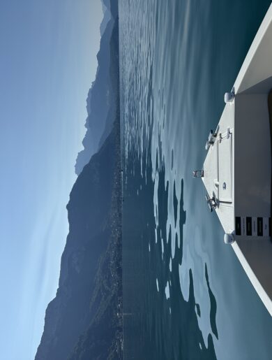 Green Boat Annecy vue depuis le lac en bateau